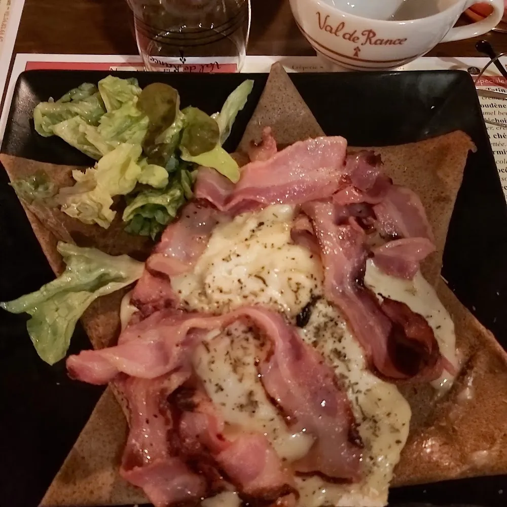 Crêpe Camembert Et Lard