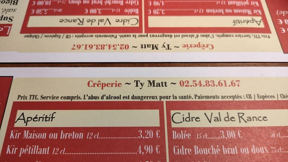 Ty Matt - Menu Image 2